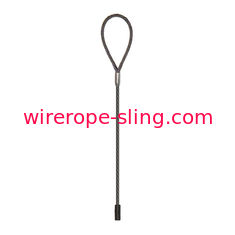 3/4" X 5 Ft Wire Rope Sling Wear Resisting With The Tea Cup Pip Carrier