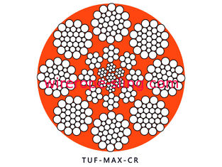 LKS - MAX C - R Steel Wire Rope Excellent Fatigue Resistance For Excavator Push And Pull