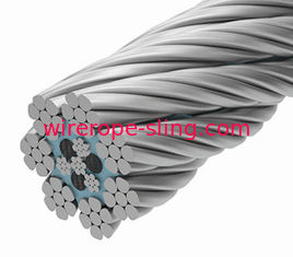 8xK26WS Wire Rope Cable , Steel Rope Cable Wear Resistance For Barge Anchored Line