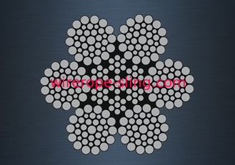 Fiber Iwrc Steel Wire Rope , Flexible Wire Rope JIS Standard For Lifeboat Falls