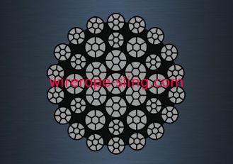 Galvanized Rotation Resistant Wire Rope Wear Resistance 37X7 BS Standard