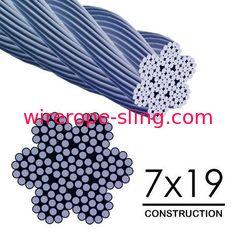 Durable Galvanized Cable Wire Clean Steel Brightness Long Operating Life