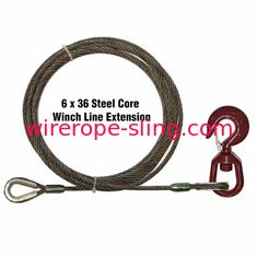 Flexible Winch Line Extension , Rope Winch Cable AISI Standard 0.3-11mm Wire Gauge