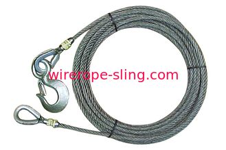All - Grip Wire Rope Extension IWRC For Winch Line Thimbled Eye On One End