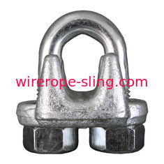 Drop Forged Steel Cable Clamps , Wire Rope Clips 3/8" SGS OEM Service