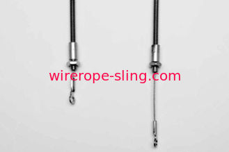 Steel Wire Rope Assemblies , Wire Cable Assemblies ODM / OEM For Lanyards