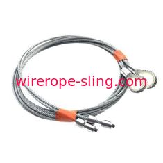 Zinc Plated Wire Rope Assemblies For 7ft Garage Doors Torsion Springs