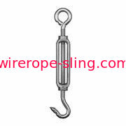 Silver Boat Rigging Hardware , Galvanized Steel Turnbuckles JAW & JAW Type