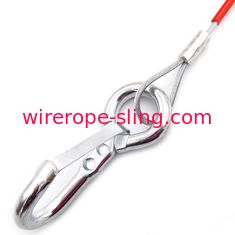 Industrial Wire Rope Slings With Hooks , 1.5mm Diameter Wire Lifting Slings
