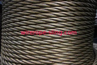 QY160K XZMG 160 Tons Steel Wire Rope / Ss Wire Rope For Automobile Crane 24MM