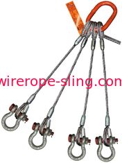 Four Leg Heavy Duty Sling Thimble - To - Bolt Anchor Shackle Oblong Master Link