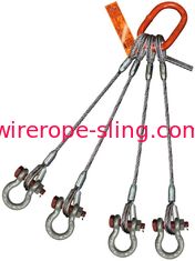 Four Leg Heavy Duty Sling Thimble - To - Bolt Anchor Shackle Oblong Master Link