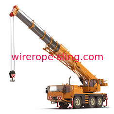 Mobile Crane Hoisting Wire Rope Cable LKS 15-1 C High Degree Of Efficiency