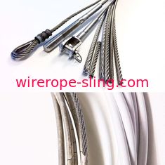 Galvanized Or Ungalvanized Carbon Steel Wire Rope For Control GB / T 14451