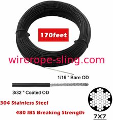 170Ft Steel Wire Rope Assemblies For Indoor And Outdoor String Light Suspension