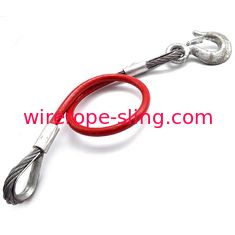 Durable Steel Wire Rope Sling Safety Pressed Wire Cable Tow Crane Car Lifting Wire Rope