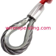 Durable Steel Wire Rope Sling Safety Pressed Wire Cable Tow Crane Car Lifting Wire Rope