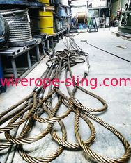 High Tensile Crane Steel Cable Wire Rope Sling Different Types Lifting Cable Slings