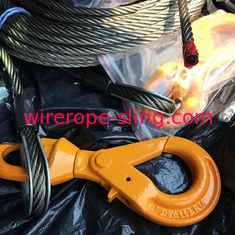 High Tensile Crane Steel Cable Wire Rope Sling Different Types Lifting Cable Slings