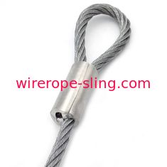Whipcheck Safety Cable Wire Rope Lifting Sling Hose To Tool 1/8" Diameter 125 PSI
