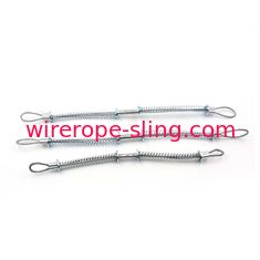 1/8” 1/2” - 1-1/4” Hose & SS Springs Galvanized Wire 21” Whip Check 