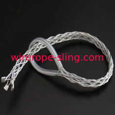 Hot Galvanized Wire Lifting Ropes Slings Change Line Cable Grip Single / Double Head