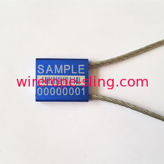 Colorful Galvanized Steel Wire Rope Container Security Cable Seal Lock