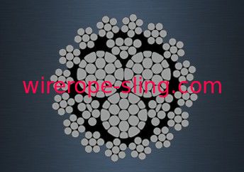 Corrosion Resistance Galvanized Wire Rope Rotation Resistant Optimum Winding Behavior