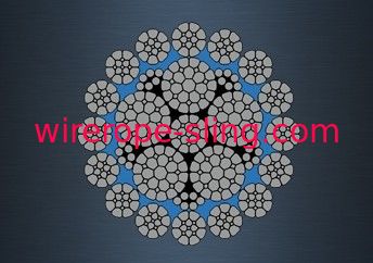AISI Standard Galvanized Wire Rope 16 X K17F - EPIWRC (K) For Slurry Trench Cutter