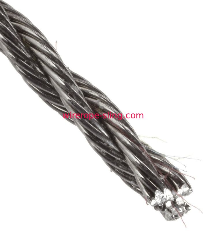 316 Stainless Steel Wire Rope 3x7 Hollow Core  For Anchor Mooring Salvage Operations