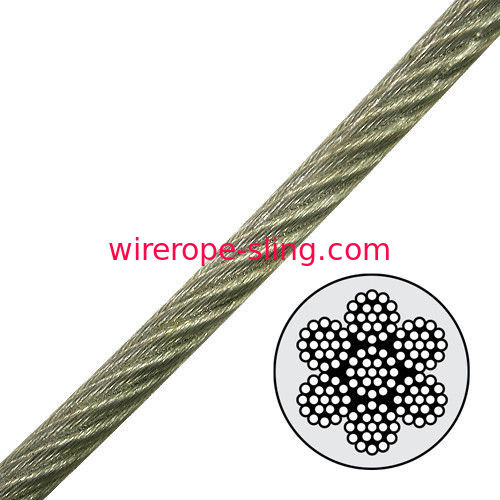 ISO 9001 Aircraft Cable High Corrosion Resistance WLL Fatigue Resistance
