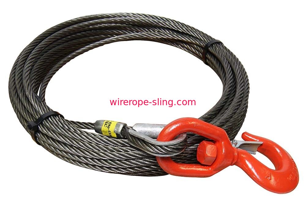 All - Grip Steel Rope Winch Line Strong Durability Easy Handling Fiber Core