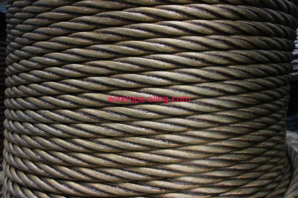 QY160K XZMG 160 Tons Steel Wire Rope / Ss Wire Rope For Automobile Crane 24MM