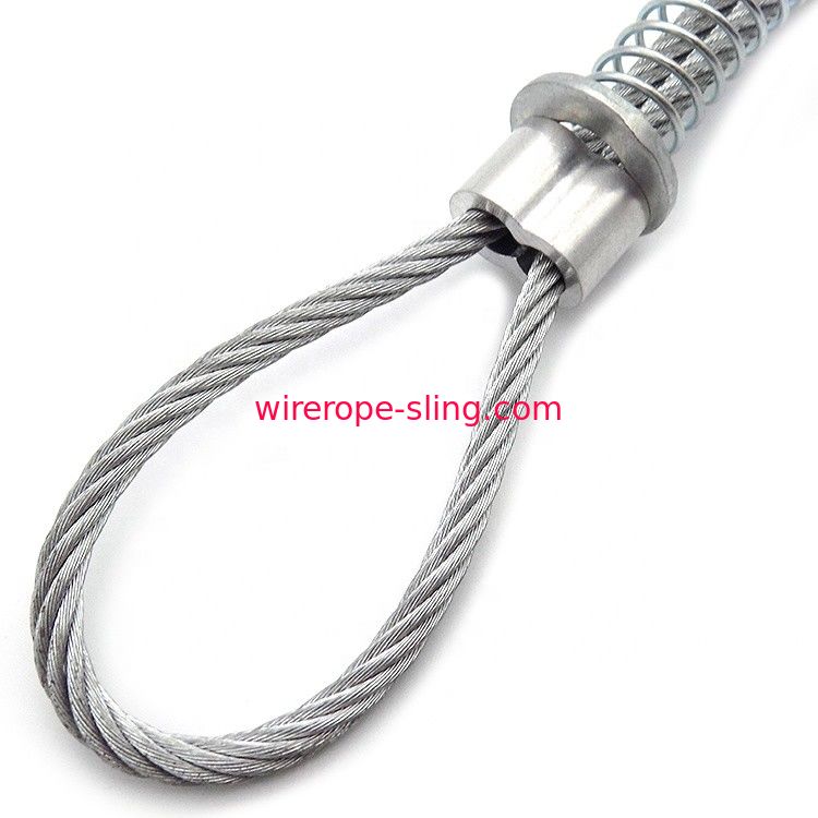3.2mm Hose Whipcheck Steel Wire Rope And Sling With Aluminium Ferrules