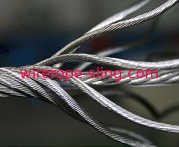 304/316 6X7+FC Stainless Steel Wire Rope 1570MPa 1670MPa For Chemical Industry