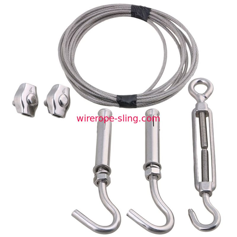 Plastic Wrapping Outdoor Drying 35KG Wire Rope Sling