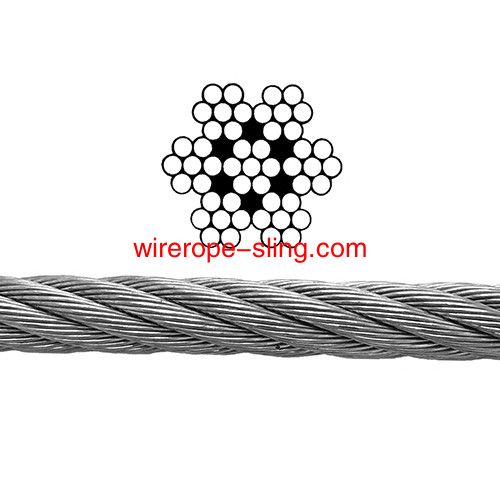 7*7 High tension 1mm 1.8mm galvanized braided steel wire rope from China