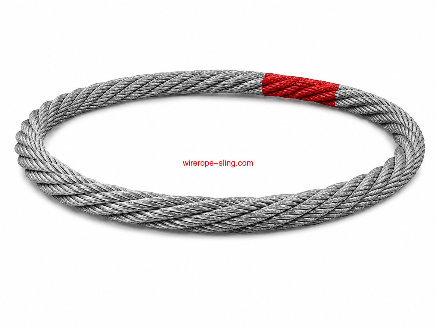 LKS 40mm Grommet Wire Rope Sling 27T WLL MBL ≥137T 6x36 IWRC 1960 Grade Galvanized Endless Sling