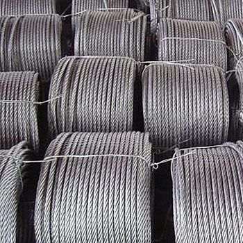 Wire Rope Rounded Box Bundling Galvanized Steel Wire Rope Round 6 X 15 + 7fc With High ...