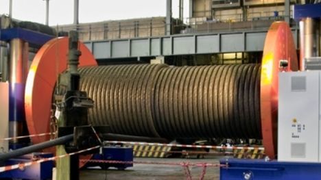 Offshore Anchor Lifting Steel Wire Rope Non Rotating 6 X 55 Sws 30mm ...