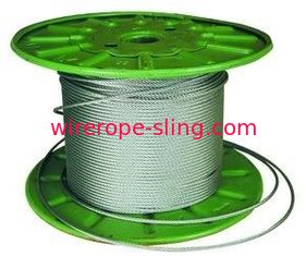 Compact Structure Aircraft Cable 500 Ft Length BS Standard 7 X 19 Construction