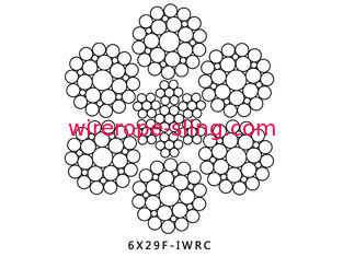 6x29Fi Steel Wire Rope Galvanized Or Ungalvanized