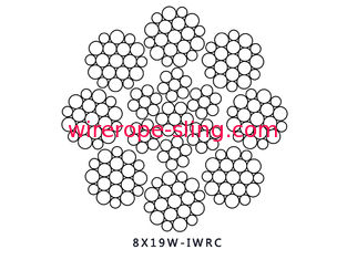 8x19W Steel Wire Rope for Elevator traction High Speed and Safety
