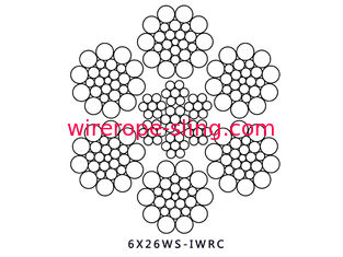 Oil Gas Drilling Line Wire Rope Stability Steel Material IPS Tensile Strength