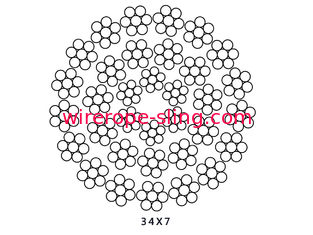 Wear - Resisting Steel Wire Rope Safety For Automobile Crane Tower Crane