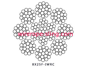 Corrosion Resistance Steel Wire Rope Safety 1770N / mm2 Tensile Strength