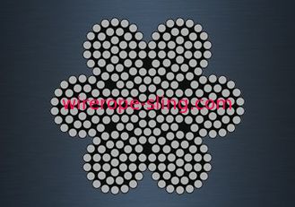 Large Safety Factor Galvanized Wire Rope Operation Stability For General Engineering