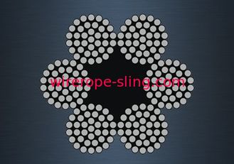 Large Safety Factor Galvanized Wire Rope Operation Stability For General Engineering