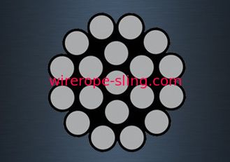 1x19 Galvanized Wire Rope Garage Door Cables High - Tensile Strength RHOL Lay