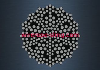 Ungalvanised Galvanized Wire Rope Customized Wear Resistance High - End Use